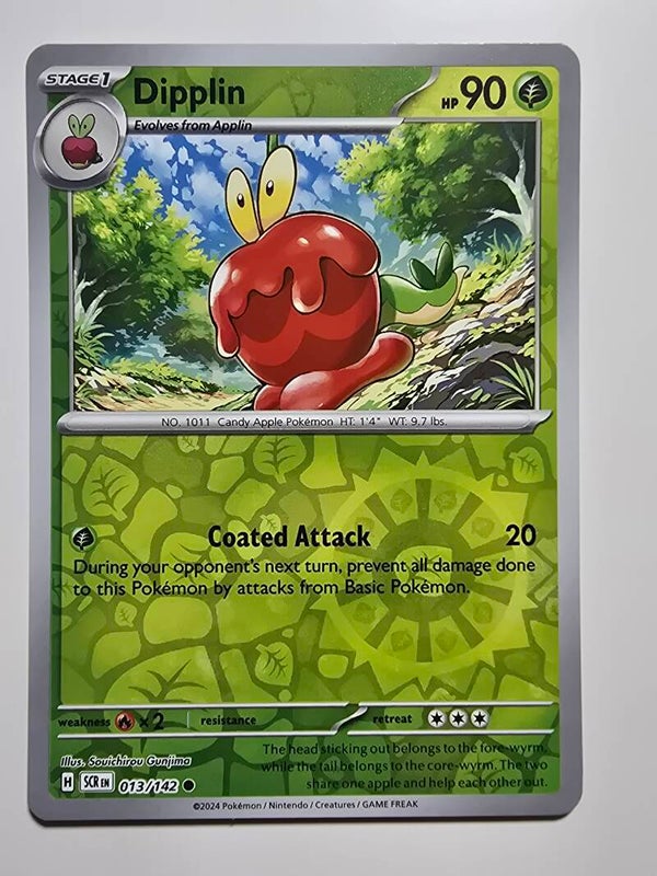 DIPPLIN (STELLAR CROWN 013/142) (REVERSE HOLO) (POKÉMON) (TRADING CARD)