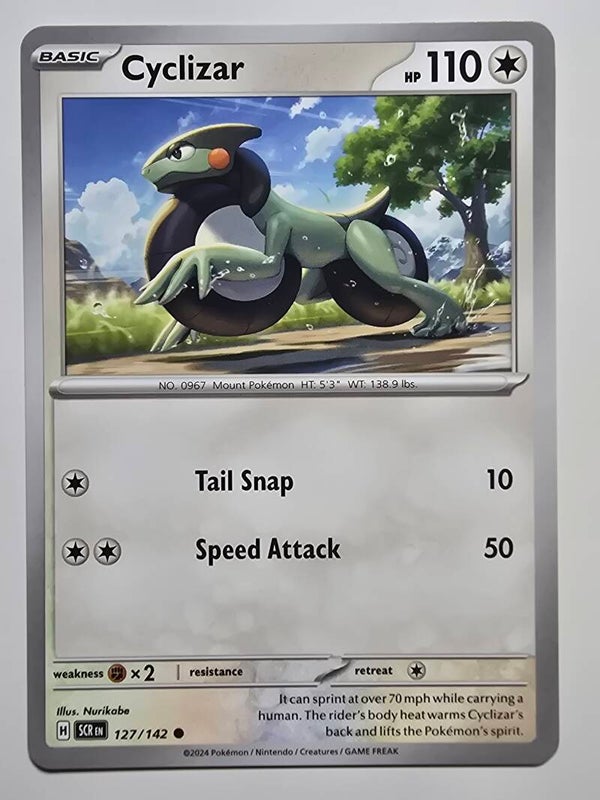 CYCLIZAR (STELLAR CROWN 127/142) (POKÉMON) (TRADING CARD)