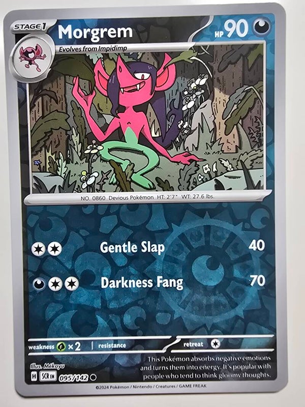 MORGREM (STELLAR CROWN 095/142) (REVERSE HOLO) (POKÉMON) (TRADING CARD)
