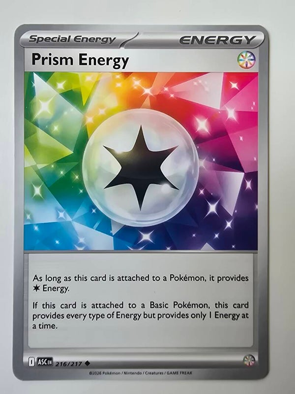 PRISM ENERGY (ASCENDED HEROES 216/217) (POKÉMON) (TRADING CARD)