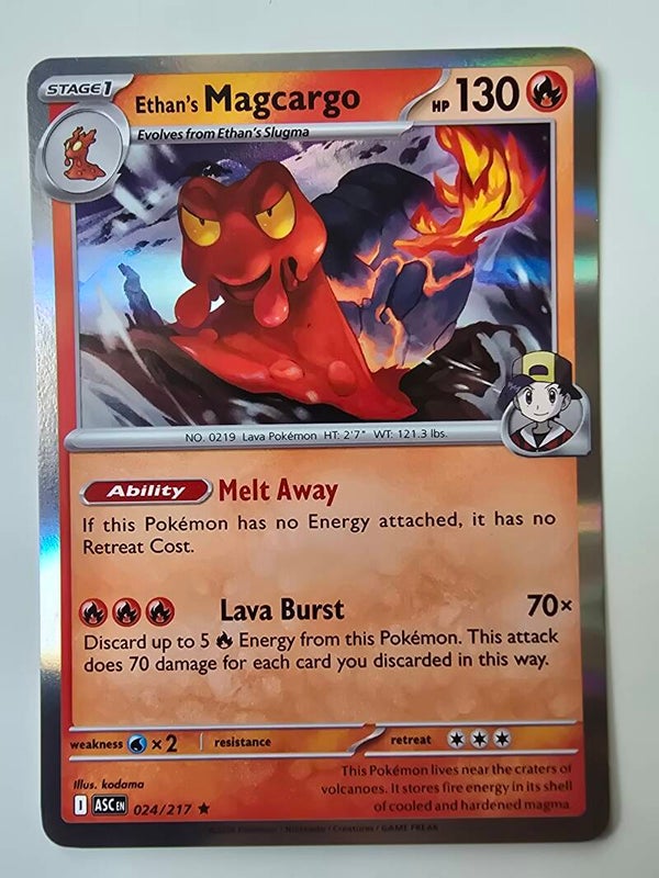 ETHAN'S MAGCARGO (ASCENDED HEROES 024/217) (HOLO) (POKÉMON) (TRADING CARD)