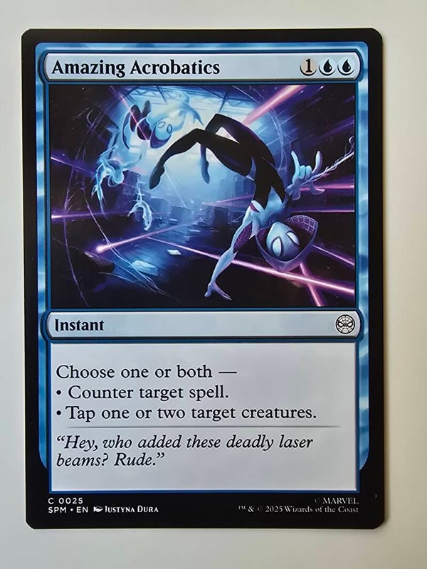AMAZING ACROBATICS (SPM) (C 0025) (MTG) (TRADING CARD)
