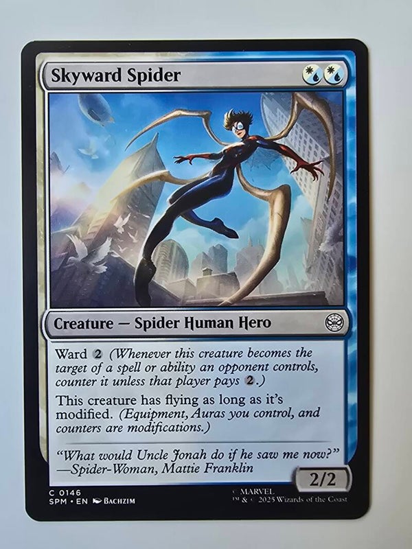 SKYWARD SPIDER (SPM) (C 0146) (MTG) (TRADING CARD)