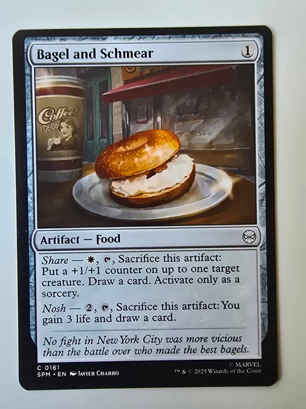 BAGEL AND SCHMEAR (SPM) (C 0161) (MTG) (TRADING CARD)