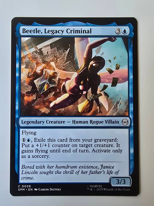 BEETLE, LEGACY CRIMINAL (SPM) (C 0026) (MTG) (TRADING CARD)