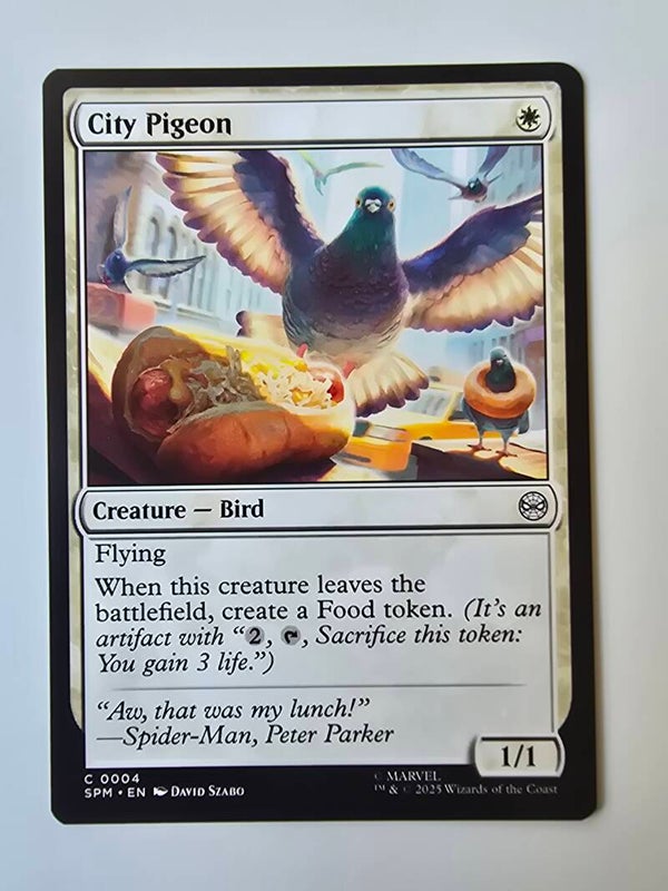 CITY PIGEON (SPM) (C 0004) (MTG) (TRADING CARD)