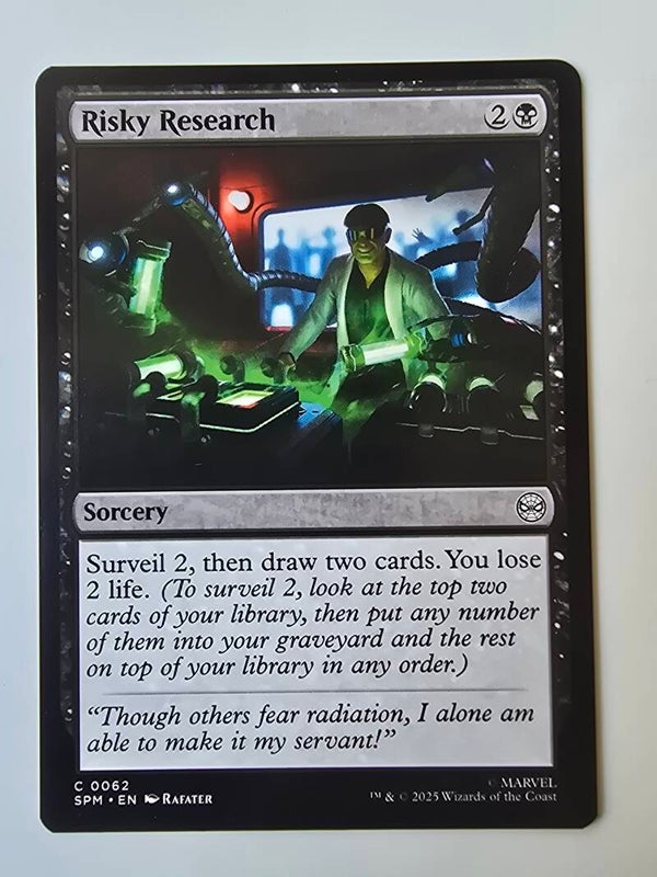 RISKY RESEARCH (SPM) (C 0062) (MTG) (TRADING CARD)