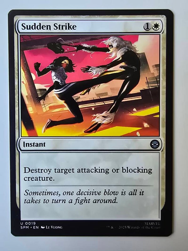 SUDDEN STRIKE (SPM) (U 0019) (MTG) (TRADING CARD)