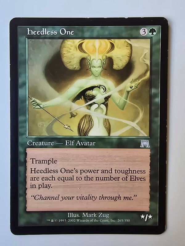 HEEDLESS ONE (ONSLAUGHT) (265/350) (MTG) (TRADING CARD)