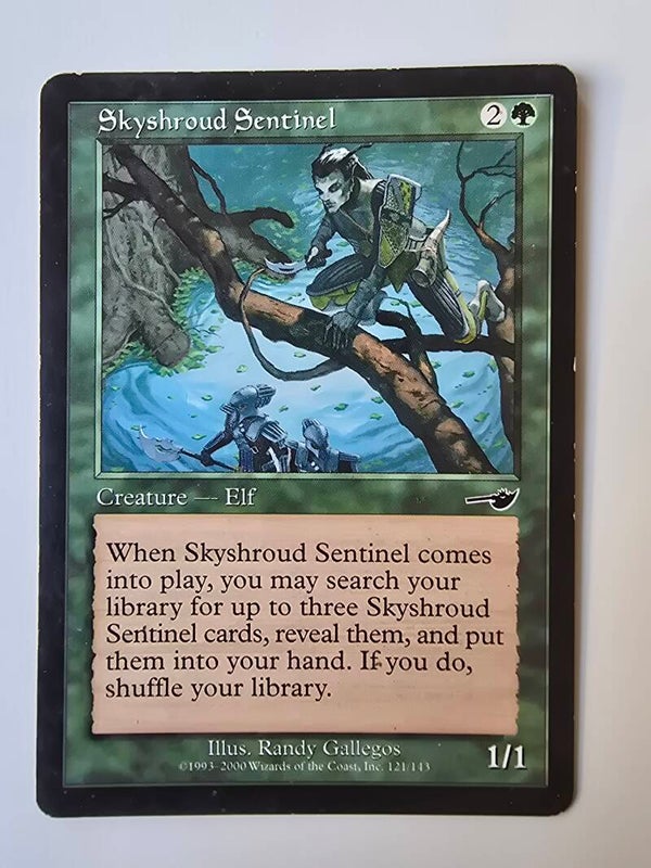 SKYSHROUD SENTINEL (NEMESIS) (121/143) (MTG) (TRADING CARD)