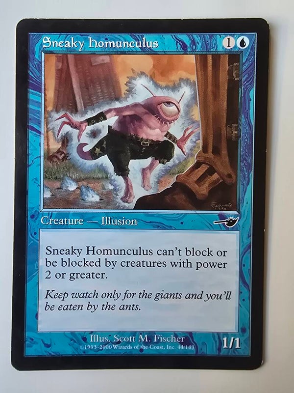 SNEAKY HOMUNCULUS (NEMESIS) (44/143) (MTG) (TRADING CARD)