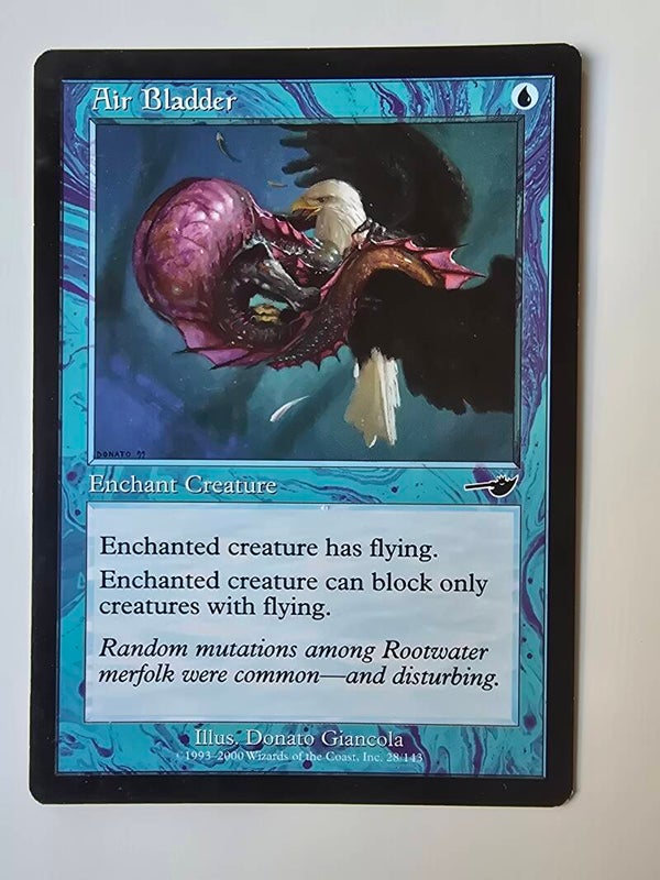 AIR BLADDER (NEMESIS) (28/143) (MTG) (TRADING CARD)