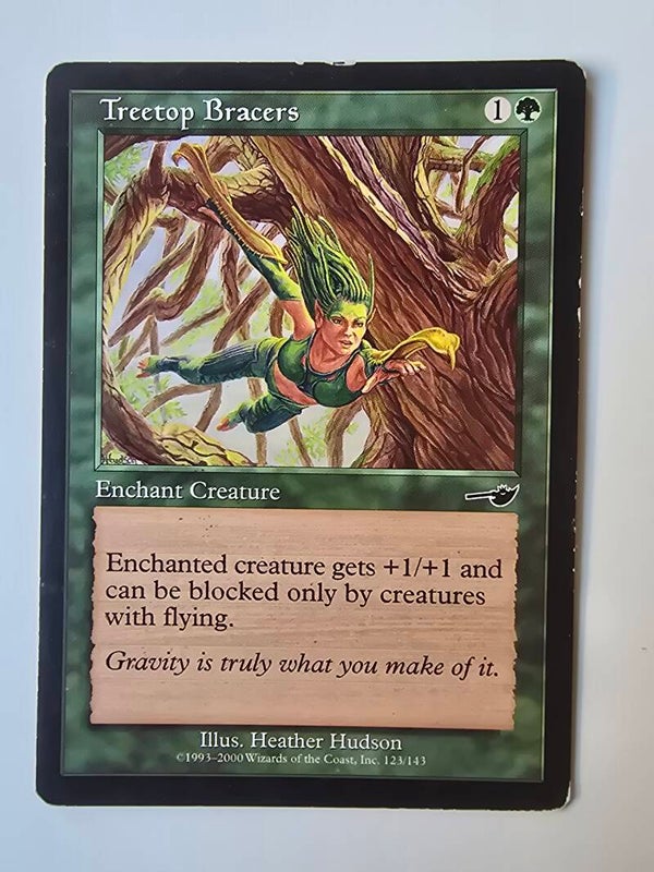 TREETOP BRACERS (NEMESIS) (123/143) (MTG) (TRADING CARD)
