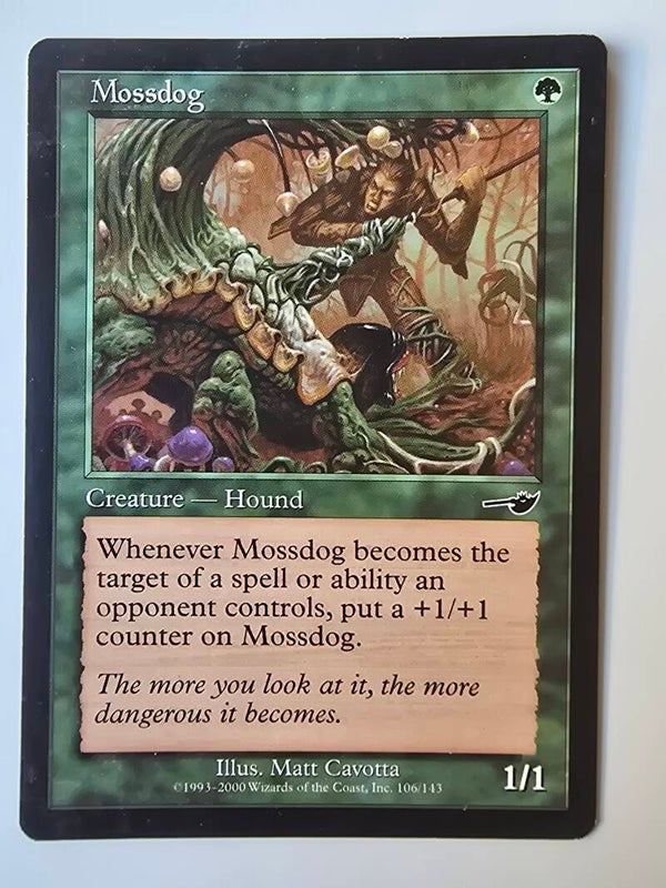 MOSSDOG (NEMESIS) (106/143) (MTG) (TRADING CARD)