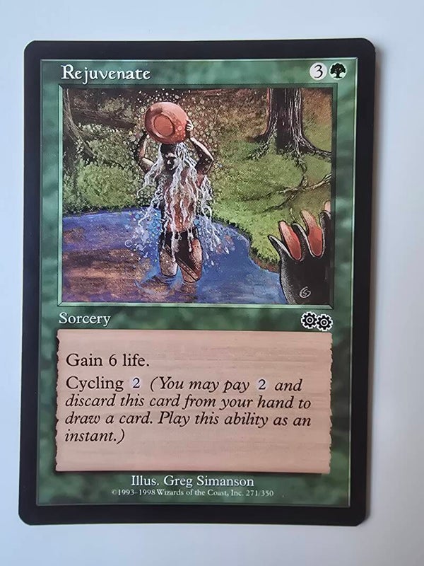 REJUVENATE (URZA'S SAGA) (271/350) (MTG) (TRADING CARD)