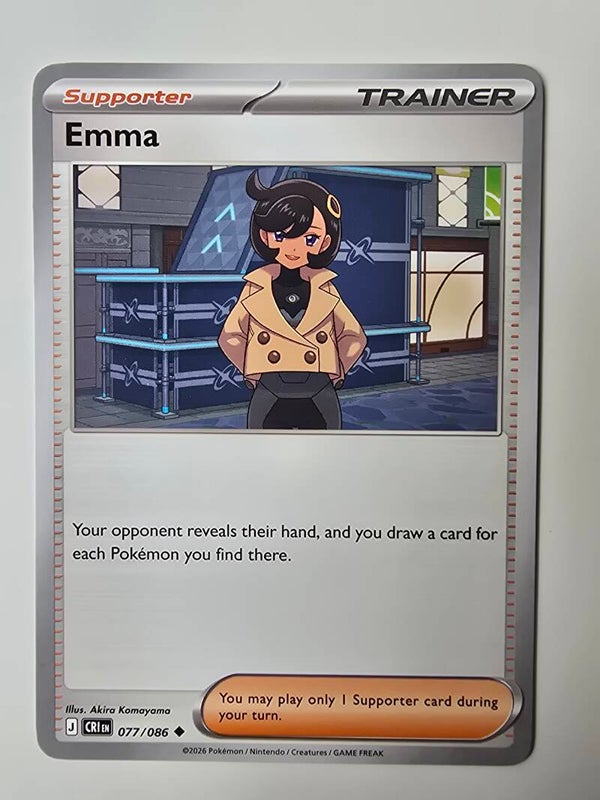EMMA (CHAOS RISING 077/086) (POKÉMON) (TRADING CARD)