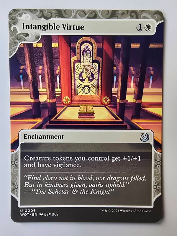 INTANGIBLE VIRTUE (WOT) (U 0006) (MTG) (TRADING CARD)