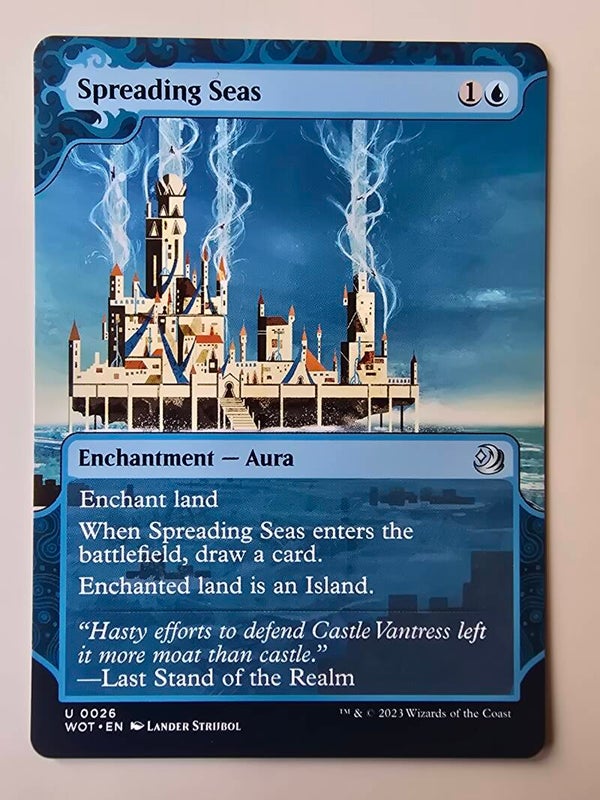 SPREADING SEAS (WOT) (U 0026) (MTG) (TRADING CARD)