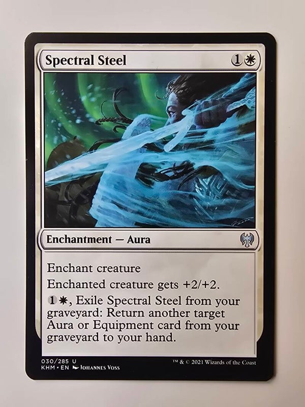 SPECTRAL STEEL (KHM) (030/285 U) (MTG) (TRADING CARD)