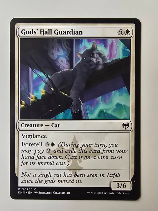GODS' HALL GUARDIAN (KHM) (013/285 C) (MTG) (TRADING CARD)