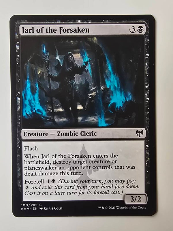 JARL OF THE FORSAKEN (KHM) (100/285 C) (MTG) (TRADING CARD)