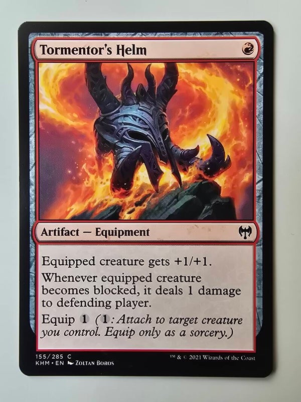 TORMENTOR'S HELM (KHM) (155/285 C) (MTG) (TRADING CARD)