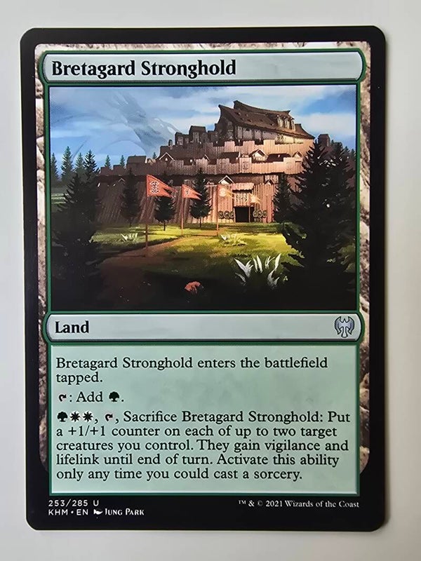 BRETAGARD STRONGHOLD (KHM) (253/285 U) (MTG) (TRADING CARD)