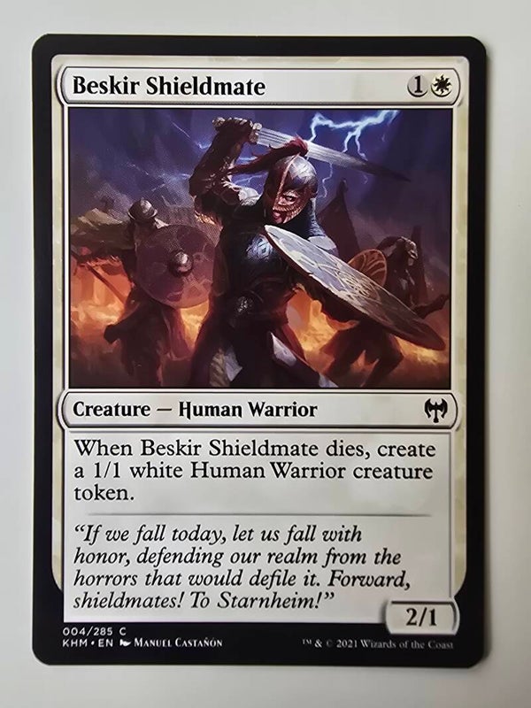 BESKIR SHIELDMATE (KHM) (004/285 C) (MTG) (TRADING CARD)