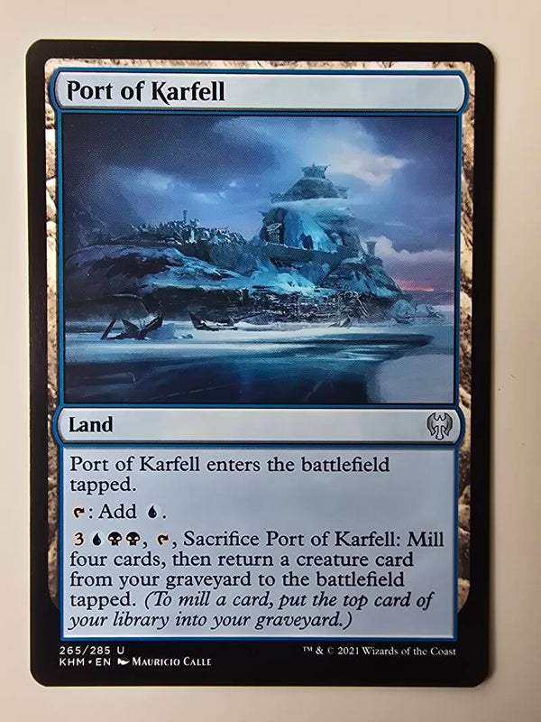 PORT OF KARFELL (KHM) (265/285 U) (MTG) (TRADING CARD)