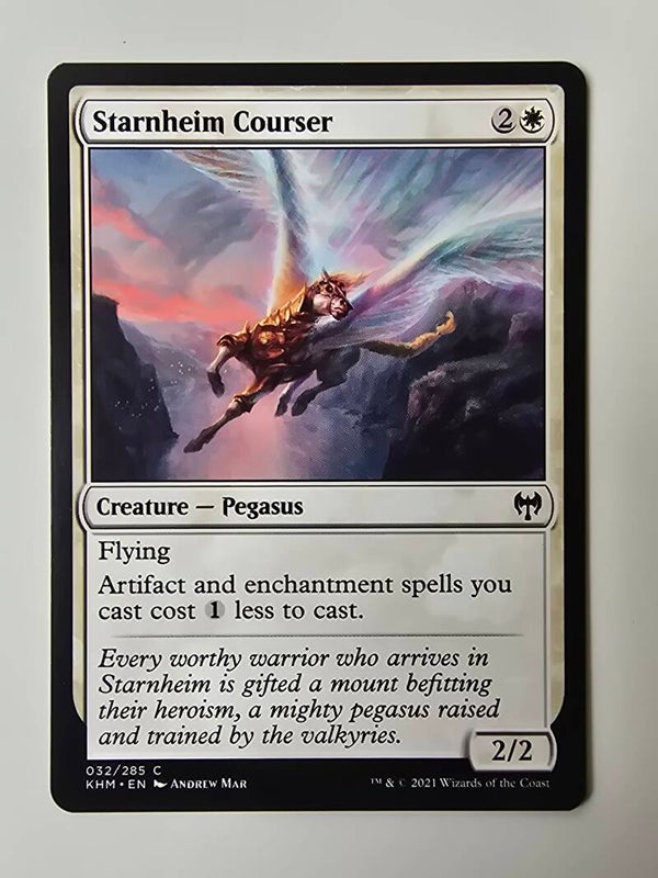 STARNHEIM COURSER (KHM) (032/285 C) (MTG) (TRADING CARD)