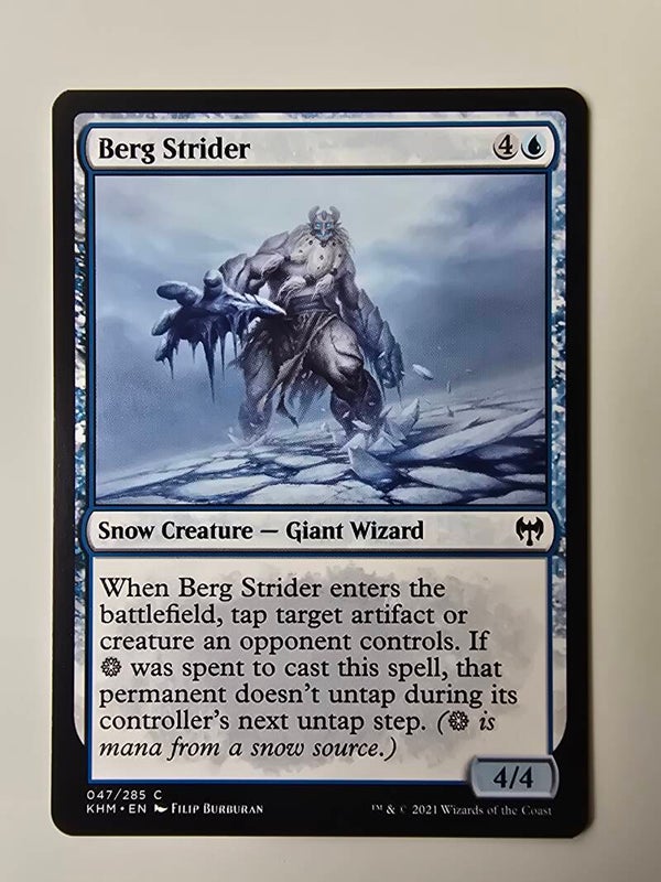 BERG STRIDER (KHM) (047/285 C) (MTG) (TRADING CARD)
