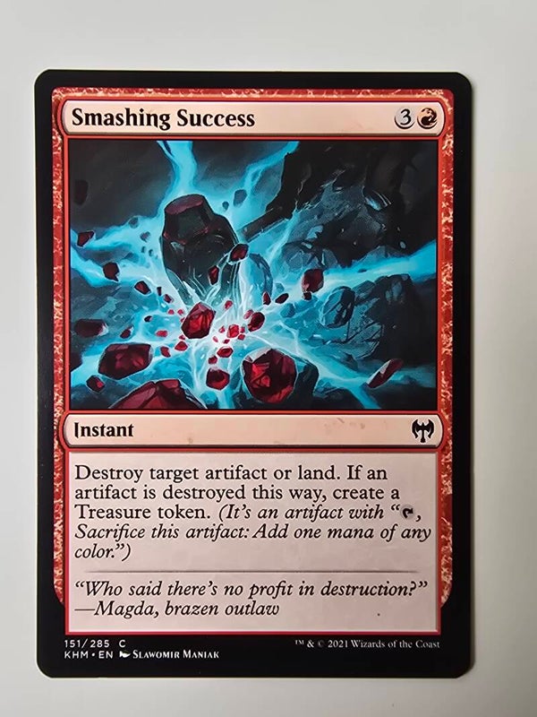 SMASHING SUCCESS (KHM) (151/285 C) (MTG) (TRADING CARD)