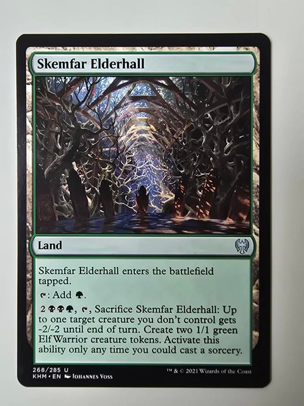 SKEMFAR ELDERHALL (KHM) (268/285 U) (MTG) (TRADING CARD)