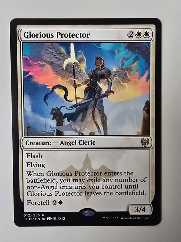 GLORIOUS PROTECTOR (KHM) (012/285 R) (MTG) (TRADING CARD)