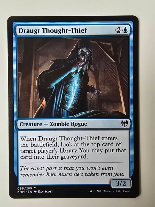 DRAUGR THOUGHT-THIEF (KHM) (055/285 C) (MTG) (TRADING CARD)