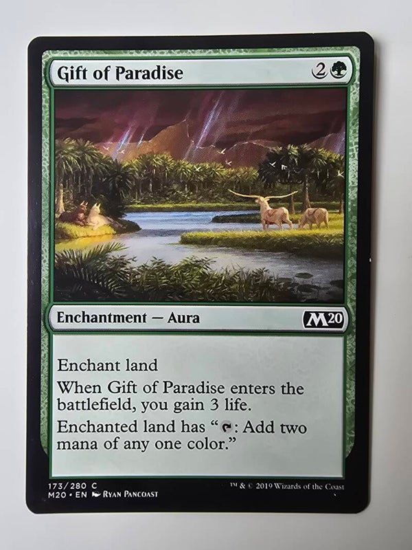 GIFT OF PARADISE (M20) (173/280 C) (MTG) (TRADING CARD)