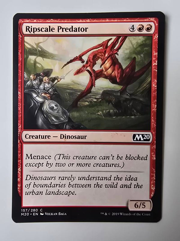 RIPSCALE PREDATOR (M20) (157/280 C) (MTG) (TRADING CARD)