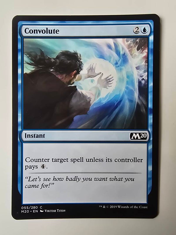 CONVOLUTE (M20) (055/280 C) (MTG) (TRADING CARD)