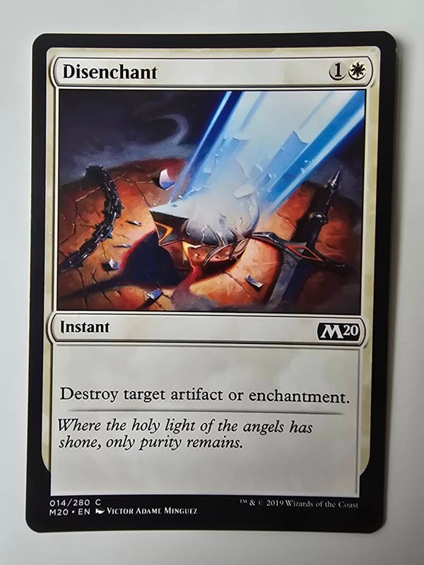 DISENCHANT (M20) (014/280 C) (MTG) (TRADING CARD)