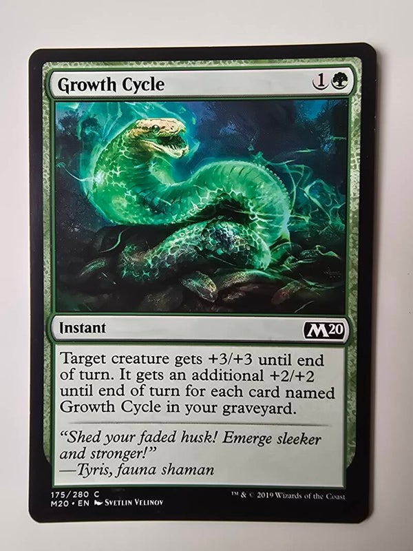 GROWTH CYCLE (M20) (175/280 C) (MTG) (TRADING CARD)