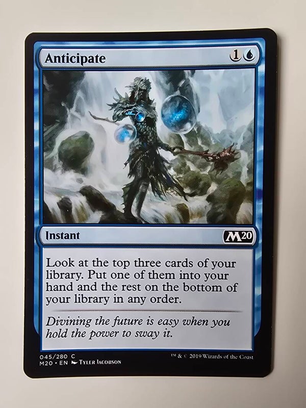 ANTICIPATE (M20) (045/280 C) (MTG) (TRADING CARD)