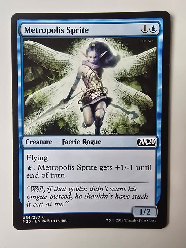 METROPOLIS SPRITE (M20) (066/280 C) (MTG) (TRADING CARD)