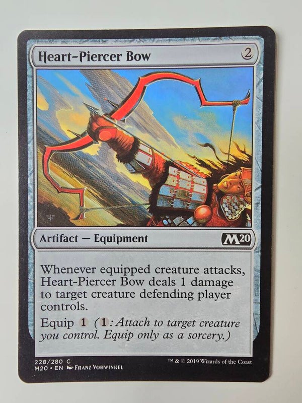 HEART-PIERCER BOW (M20) (228/280 C) (MTG) (TRADING CARD)