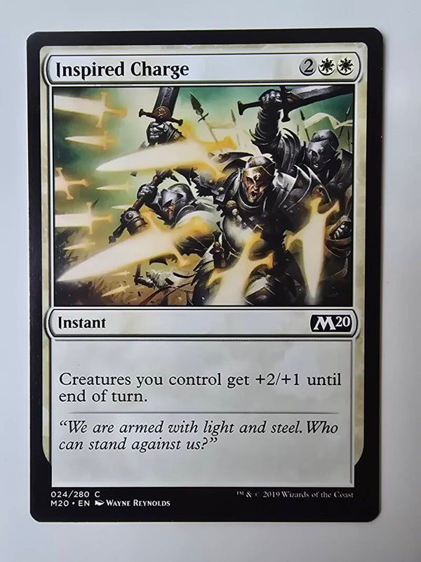 INSPIRED CHARGE (M20) (024/280 C) (MTG) (TRADING CARD)