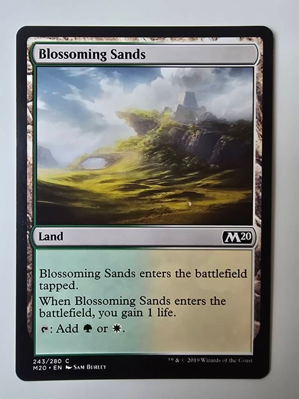 BLOSSOMING SANDS (M20) (243/280 C) (MTG) (TRADING CARD)