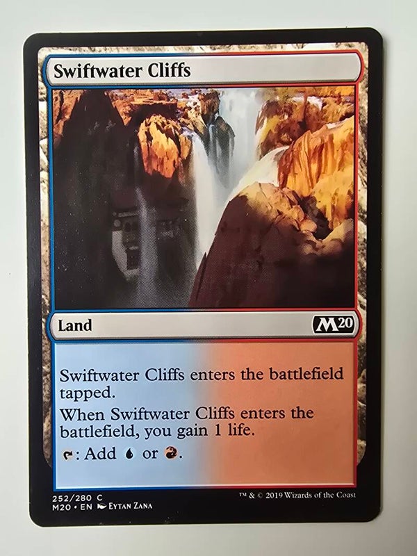SWIFTWATER CLIFFS (M20) (252/280 C) (MTG) (TRADING CARD)