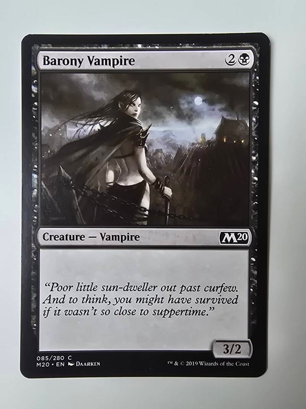 BARONY VAMPIRE (M20) (085/280 C) (MTG) (TRADING CARD)