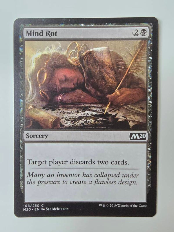 MIND ROT (M20) (108/280 C) (MTG) (TRADING CARD)