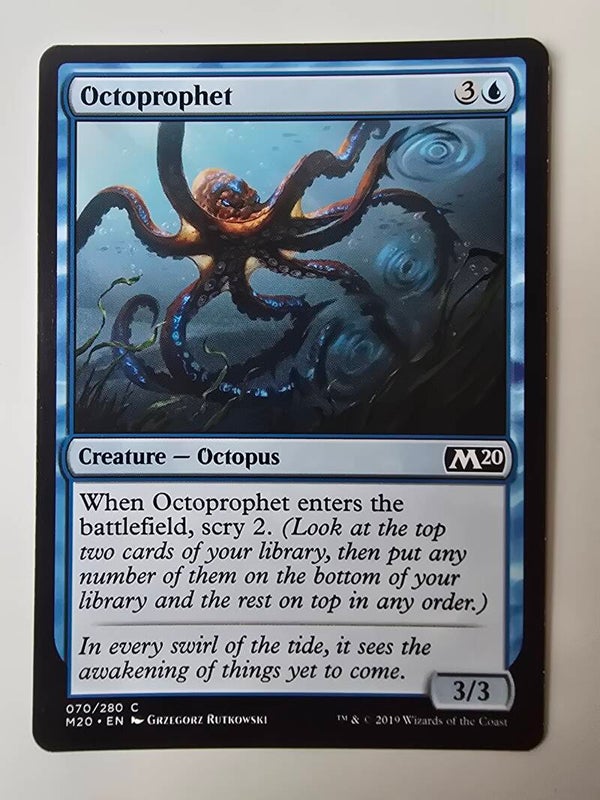 OCTOPROPHET (M20) (070/280 C) (MTG) (TRADING CARD)