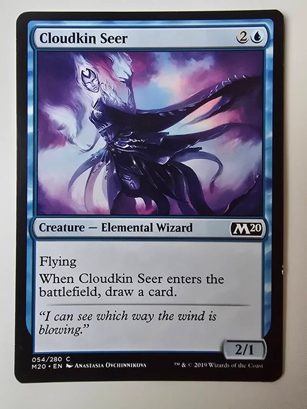 CLOUDKIN SEER (M20) (054/280 C) (MTG) (TRADING CARD)